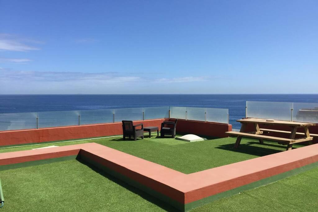 Cosy Flat For 2 Directly At The Beach Apartment Melenara Exterior photo